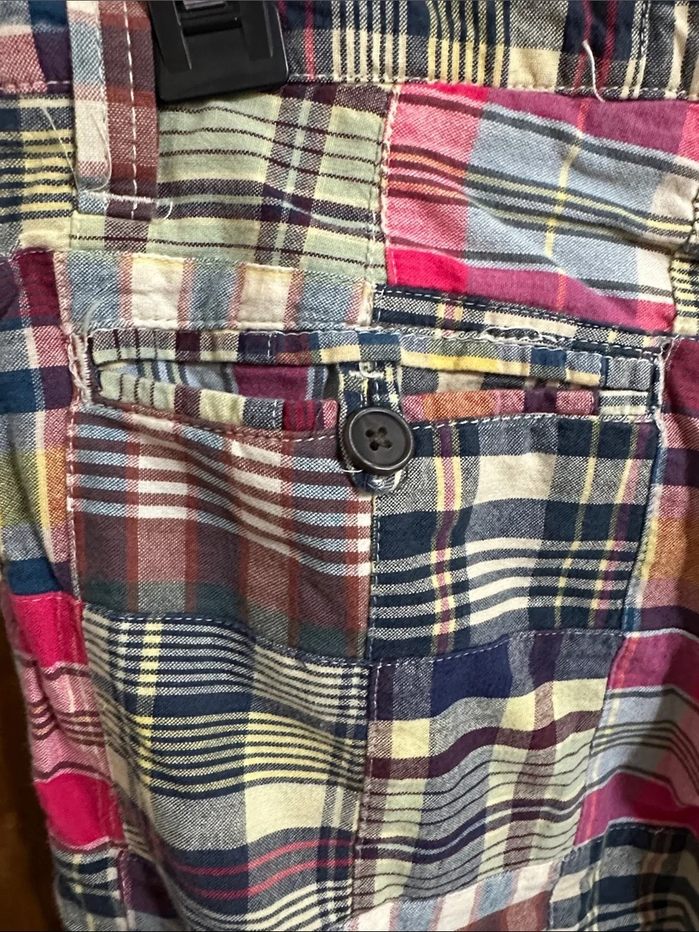 Old Navy Multicolor Patchwork Plaid Men’s Shorts